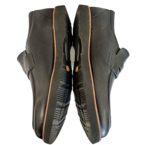 Samuel Hubbard Ivy Legend Black Leather Penny Loafer Men 11.5 W Vibram M2180 - Picture 5 of 14